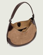 Polo Ralph Lauren Hobo Id | piele întoarsă cu adaos de piele