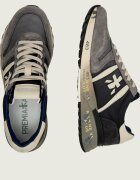 Premiata Sneakers LANDER cu adaos de piele