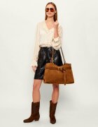 Rag&Bone Geantă shopper LEXINGTON | piele întoarsă