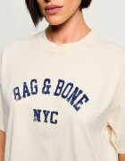 Rag&Bone Tricou University Alex | Relaxed fit