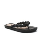 Red Valentino Flip flops cu adaos de piele