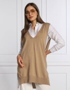 RIANI De lână vestă | Relaxed fit cu adaos de mătase