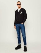 Richmond X Cardigan BEJENA | regular fit cu adaos de lână