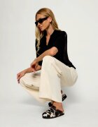 Scholl De piele mules (încălțăminte) Grace cu adaos de lână