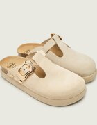 Scholl Mules (încălțăminte) FLORA CHUNKY | piele întoarsă