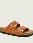 Scholl Șlapi JOSEPHINE | piele întoarsă