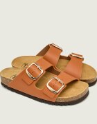 Scholl Șlapi JOSEPHINE | piele întoarsă
