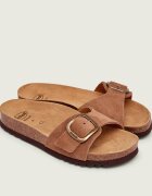 Scholl Șlapi KATHLEEN | piele întoarsă