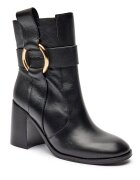 See By Chloé De piele botine cu toc