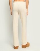 Sporty&Rich De cașmir pantaloni de tricot Ivana | regular fit cu adaos de lână