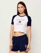 Sporty&Rich Tricou Yankees Arch | Cropped Fit