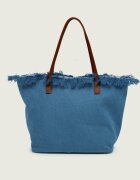 ST.Barth De blugi geantă shopper City cu adaos de piele
