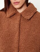 ST.Barth Din fleece geacă Jeanne Teddy | Oversize fit