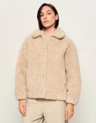 ST.Barth Din fleece geacă Jeanne Teddy | Oversize fit