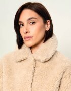 ST.Barth Din fleece geacă Jeanne Teddy | Oversize fit