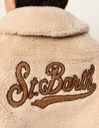 ST.Barth Din fleece geacă Jeanne Teddy | Oversize fit
