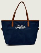 ST.Barth Geantă shopper CITY cu adaos de piele