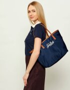 ST.Barth Geantă shopper CITY cu adaos de piele