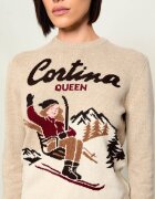 ST.Barth Pulover New Queen C | x St. Moritz | Slim Fit cu adaos de lână și cașmir