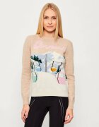ST.Barth Pulover NEW QUEEN C | x St. Moritz | Slim Fit cu adaos de lână și cașmir