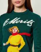 ST.Barth Pulover NEW QUEEN C | x St. Moritz | Slim Fit cu adaos de lână și cașmir