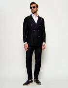 Tombolini De lână pantaloni | Slim Fit