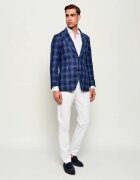 Tombolini De lână sacou | Slim Fit | cu adaos de in