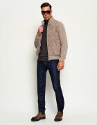 Tombolini Geacă | regular fit | piele întoarsă (zamsz) | cu adaos de lână