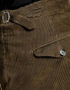 Tombolini Pantaloni | Tapered fit | catifea reiată