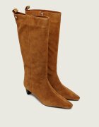 Tommy Hilfiger Cizme cu toc | piele întoarsă