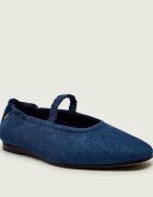 Tommy Hilfiger De blugi balerini Mary Jane cu adaos de piele
