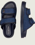 Tommy Hilfiger De blugi șlapi cu adaos de piele