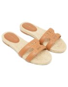 Tommy Hilfiger De piele șlapi