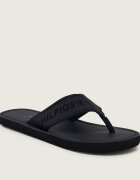 Tommy Hilfiger Flip flops cu adaos de piele