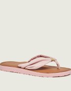 Tommy Hilfiger Flip flops cu adaos de piele