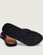Tommy Hilfiger Flip flops cu adaos de piele