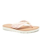 Tommy Hilfiger Flip flops cu adaos de piele