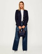 Tommy Hilfiger Geantă pe umăr Popette cu adaos de piele