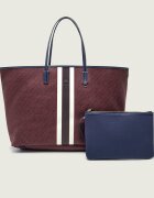 Tommy Hilfiger Geantă shopper cu două fețe + borsetă MONOPLAY LE MAXI