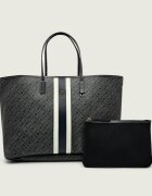 Tommy Hilfiger Geantă shopper cu două fețe + borsetă Monoplay Le Maxi