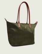 Tommy Hilfiger Geantă shopper Popette cu adaos de piele