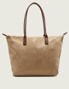 Tommy Hilfiger Geantă shopper Popette cu adaos de piele