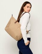 Tommy Hilfiger Geantă shopper Popette cu adaos de piele
