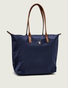 Tommy Hilfiger Geantă shopper Popette cu adaos de piele