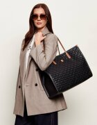 Tommy Hilfiger Geantă shopper TH CITY cu adaos de piele