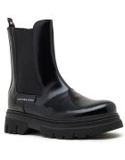 Tommy Hilfiger Ghete chelsea cu adaos de piele