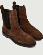 Tommy Hilfiger Ghete chelsea | piele întoarsă