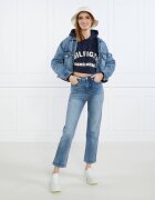Tommy Hilfiger Hanorac THXSM FLEECE CROP GRAPHIC | Cropped Fit