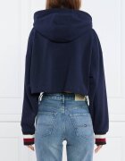 Tommy Hilfiger Hanorac THXSM FLEECE CROP GRAPHIC | Cropped Fit