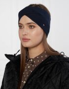 Tommy Hilfiger Opaska ESSENTIAL FLAG cu adaos de cașmir
